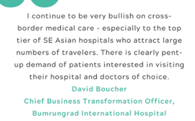 Interview with David Boucher, from #Bumrungrad, on the Future of #MedicalTourism and #Telemedicine