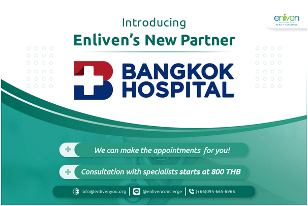 We can make your appointments at Bangkok Hospital now!
